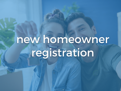 click here to register as a new homeowner
